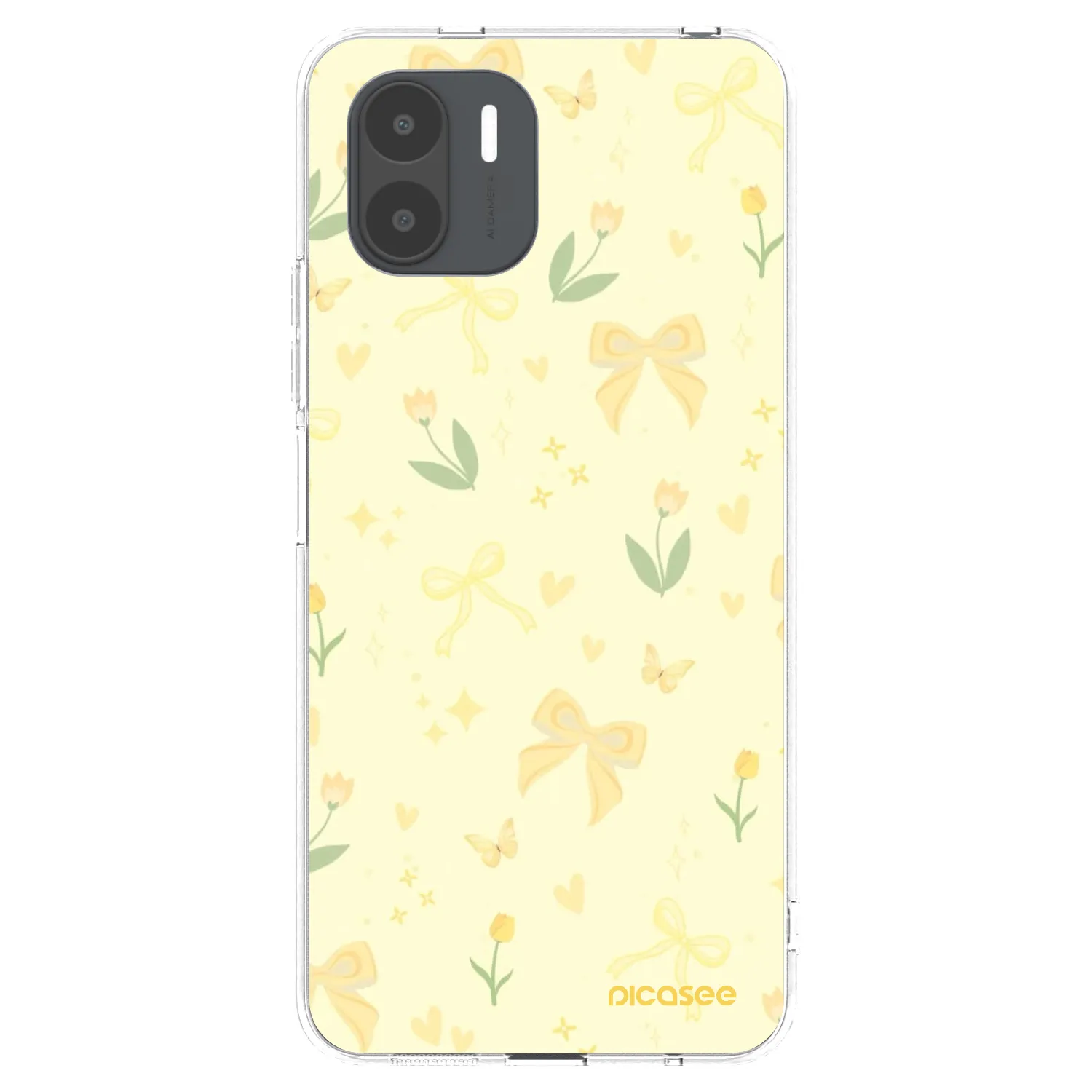 Picasee silikonska prozirna maskica za Xiaomi Redmi A2 - Honey Blossom