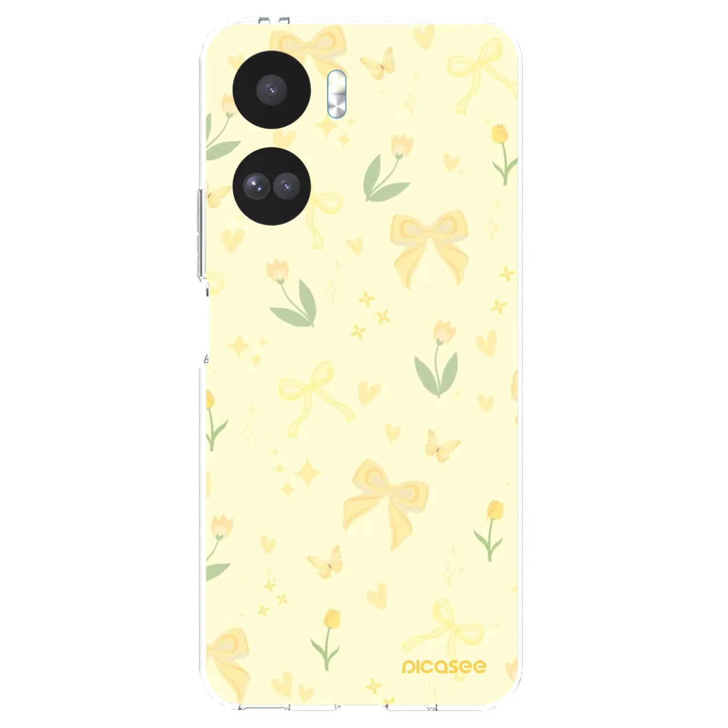 Picasee silikonska prozirna maskica za Honor 90 Lite 5G - Honey Blossom