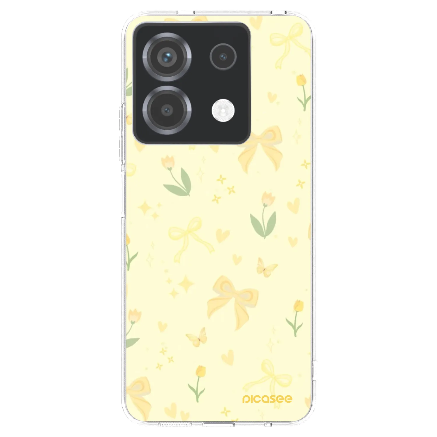 Picasee silikonska prozirna maskica za Xiaomi Poco X6 - Honey Blossom