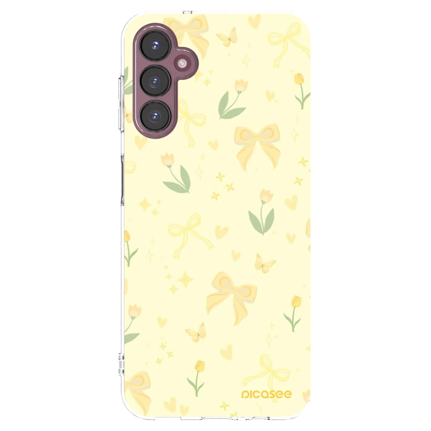 Picasee silikonska prozirna maskica za Samsung Galaxy A05s A057G - Honey Blossom