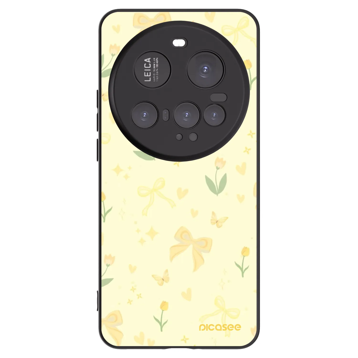 Picasee crna silikonska maskica za Xiaomi 15 Ultra - Honey Blossom