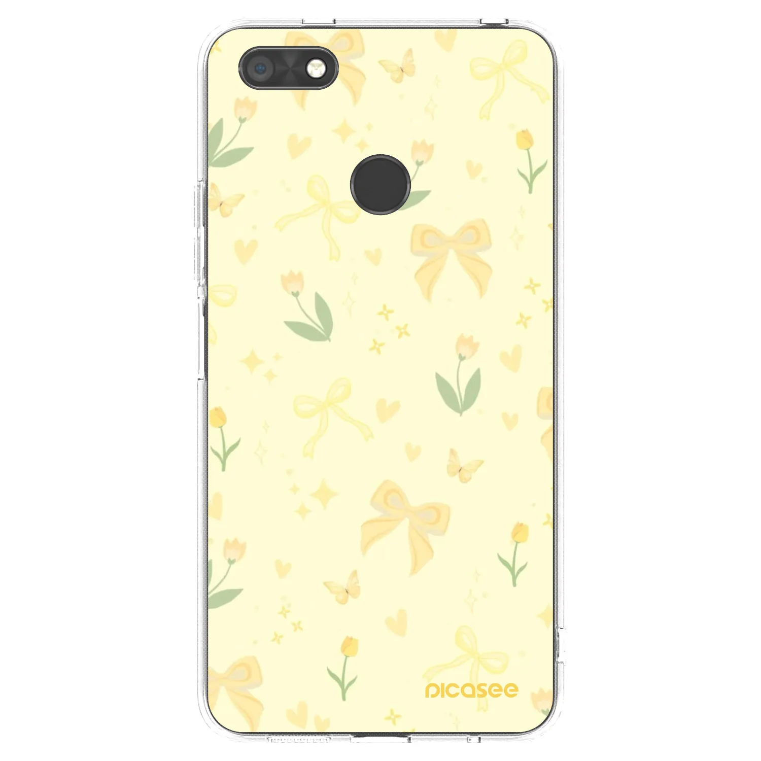 Picasee silikonska prozirna maskica za Huawei P9 Lite Mini - Honey Blossom