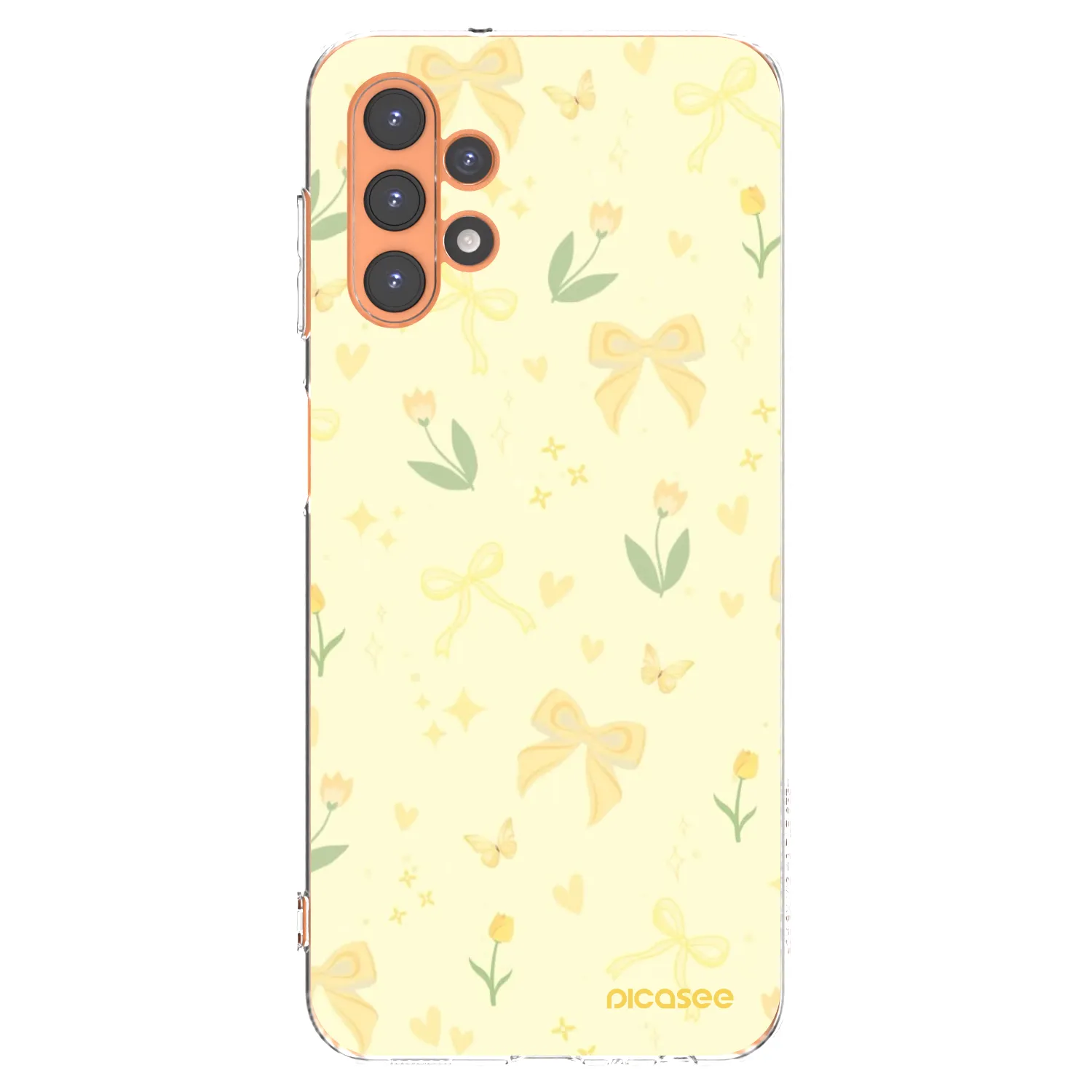 Picasee silikonska prozirna maskica za Samsung Galaxy A13 5G - Honey Blossom