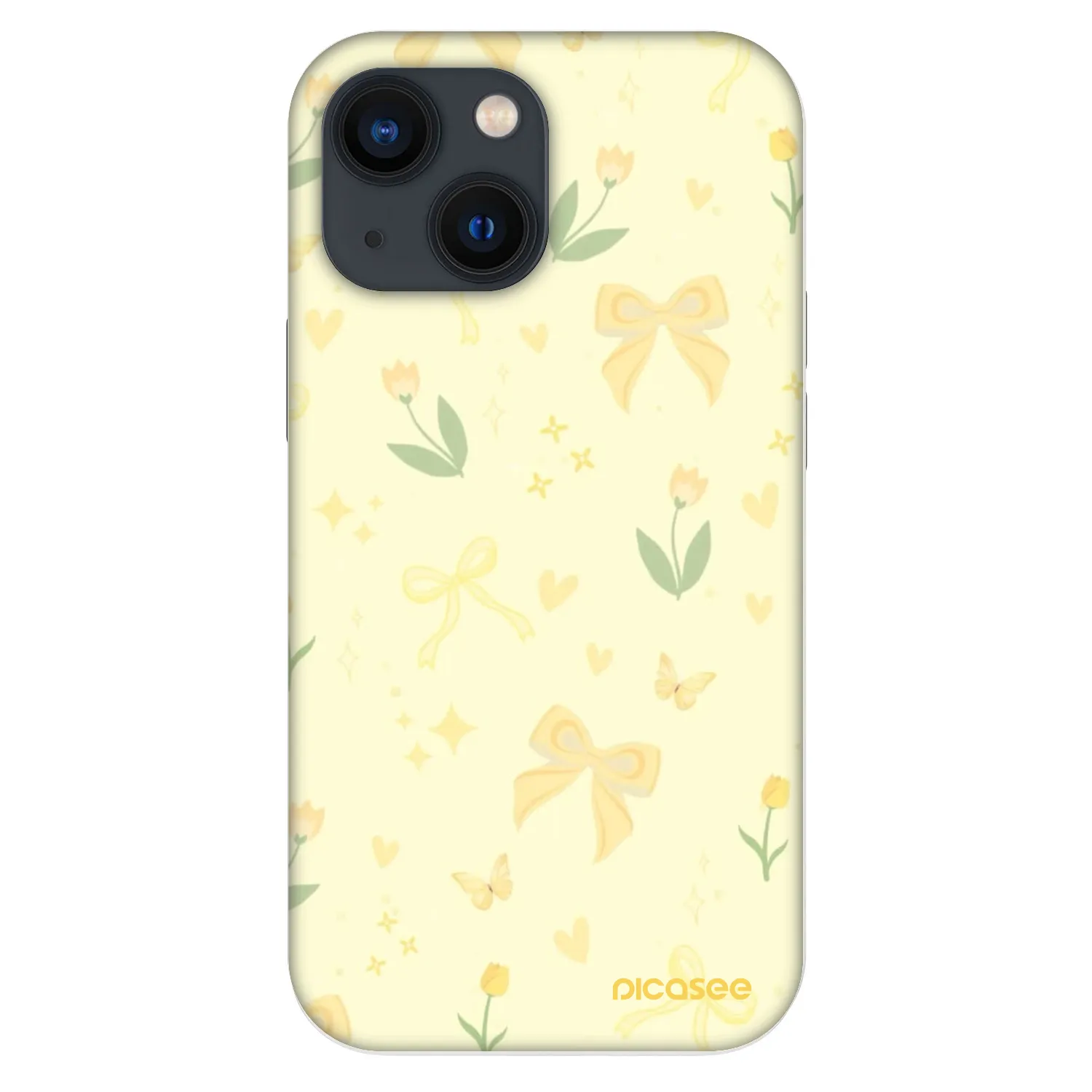 Picasee Fashion Case za Apple iPhone 13 mini - Honey Blossom