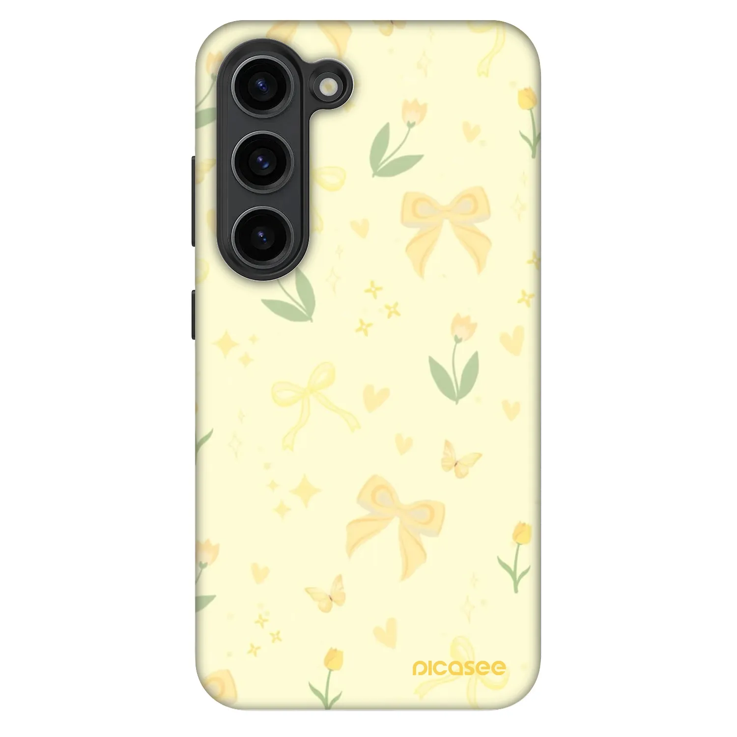 Picasee Fashion Case za Samsung Galaxy S23 5G - Honey Blossom