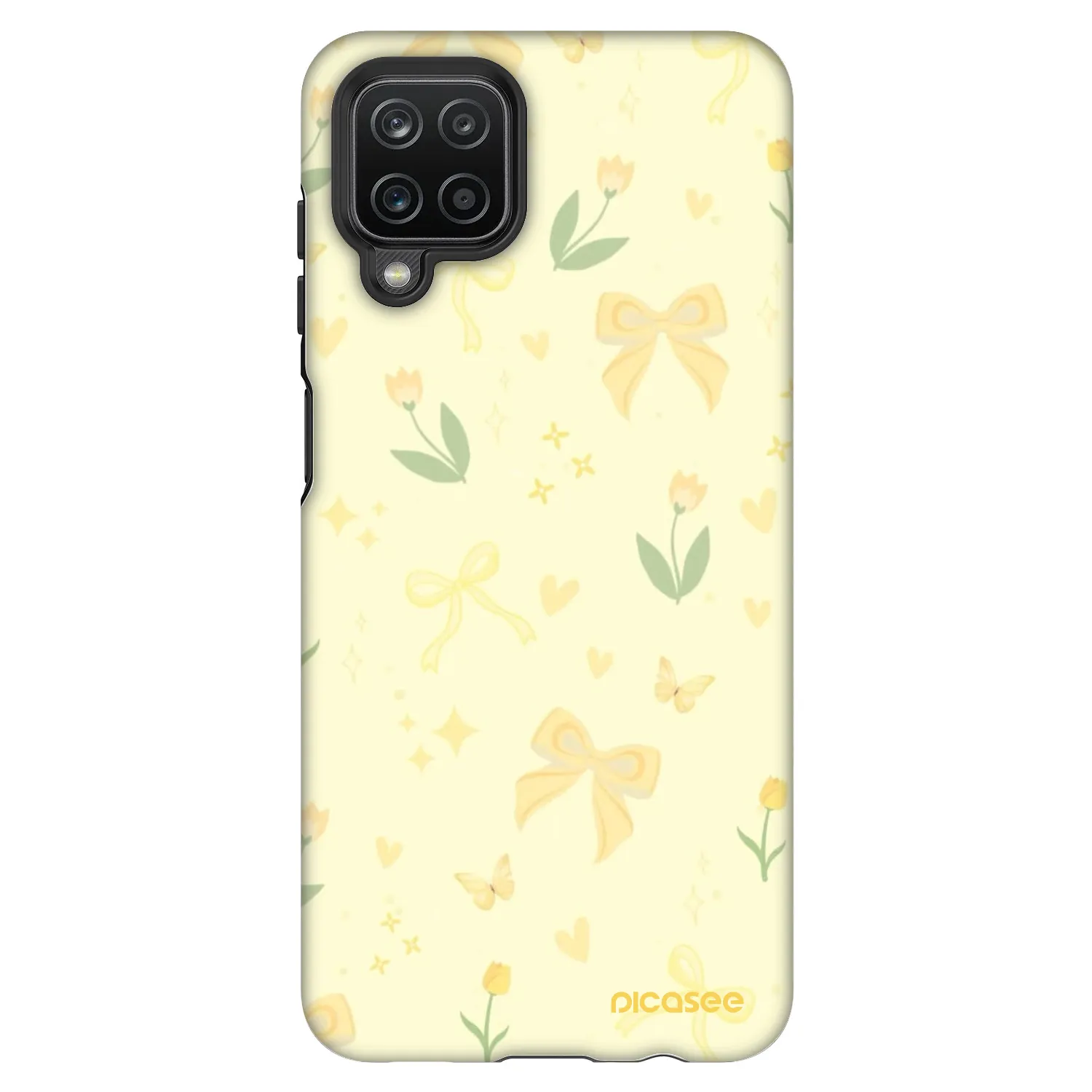 Picasee Fashion Case za Samsung Galaxy A12 A125F - Honey Blossom