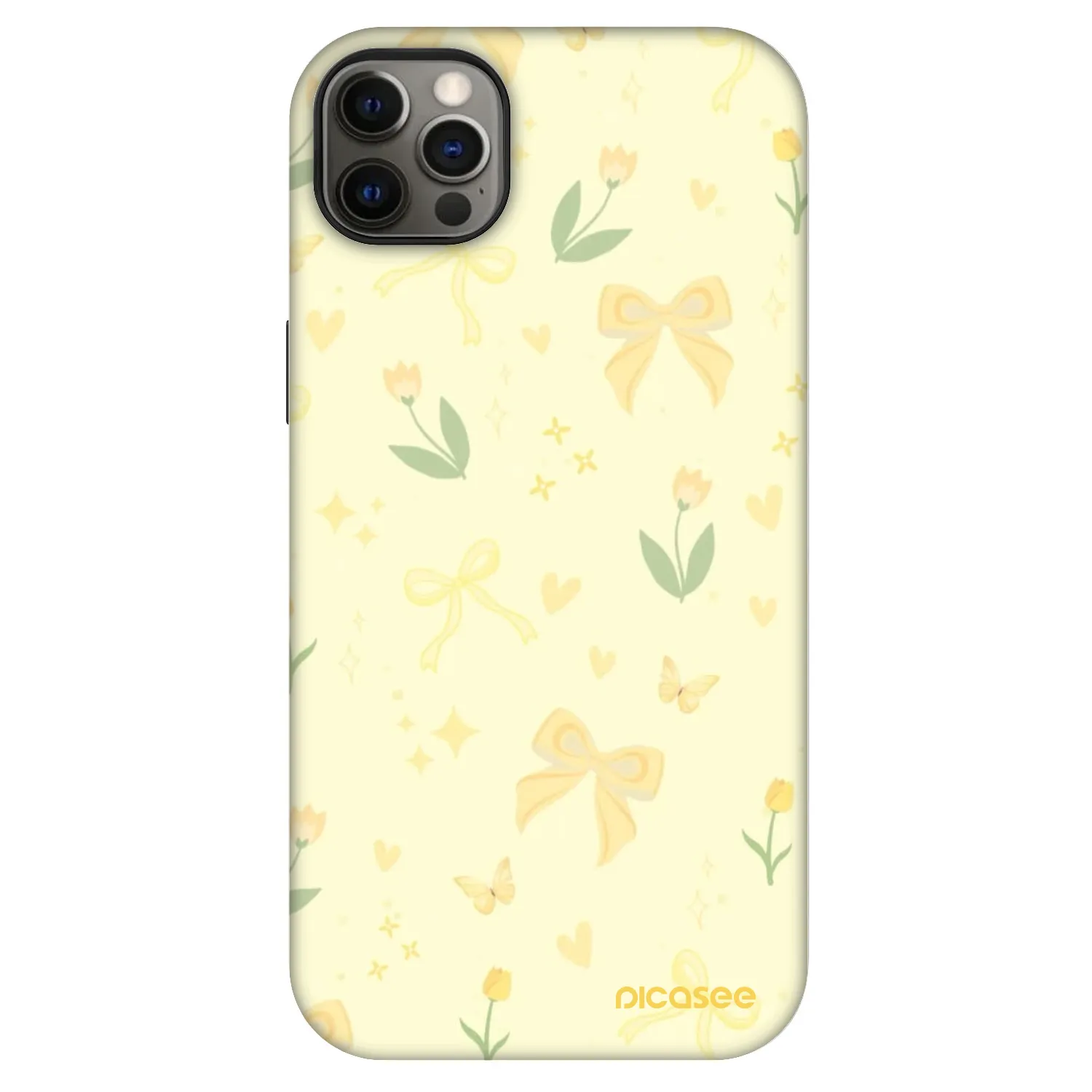 Picasee Fashion Case MagSafe za Apple iPhone 12 Pro Max - Honey Blossom