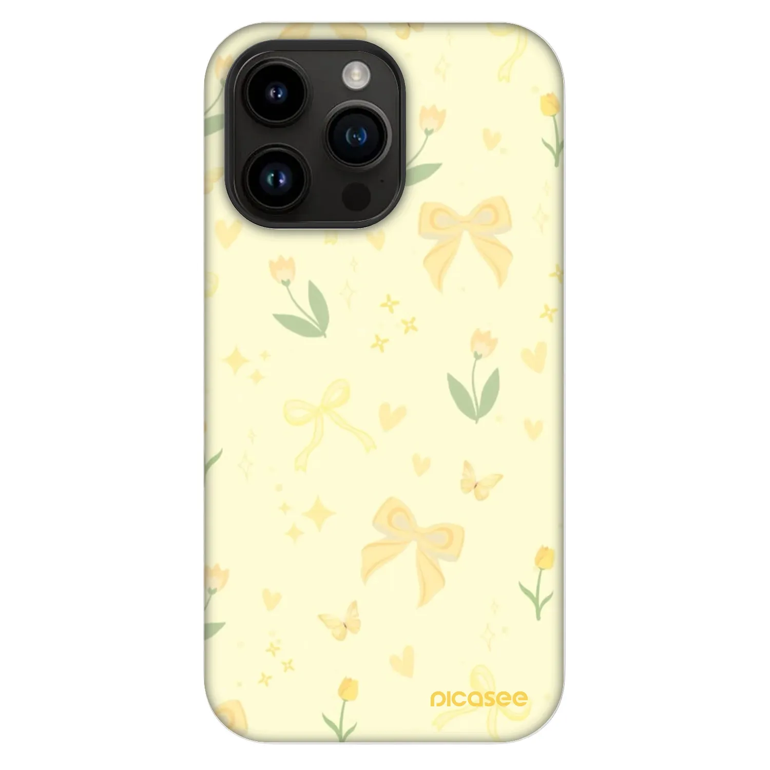 Picasee Fashion Case MagSafe za Apple iPhone 14 Pro Max - Honey Blossom