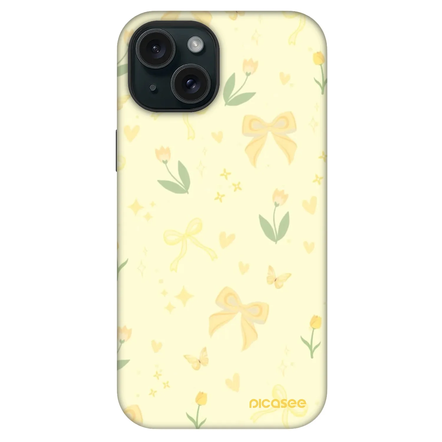 Picasee Fashion Case MagSafe za Apple iPhone 15 - Honey Blossom