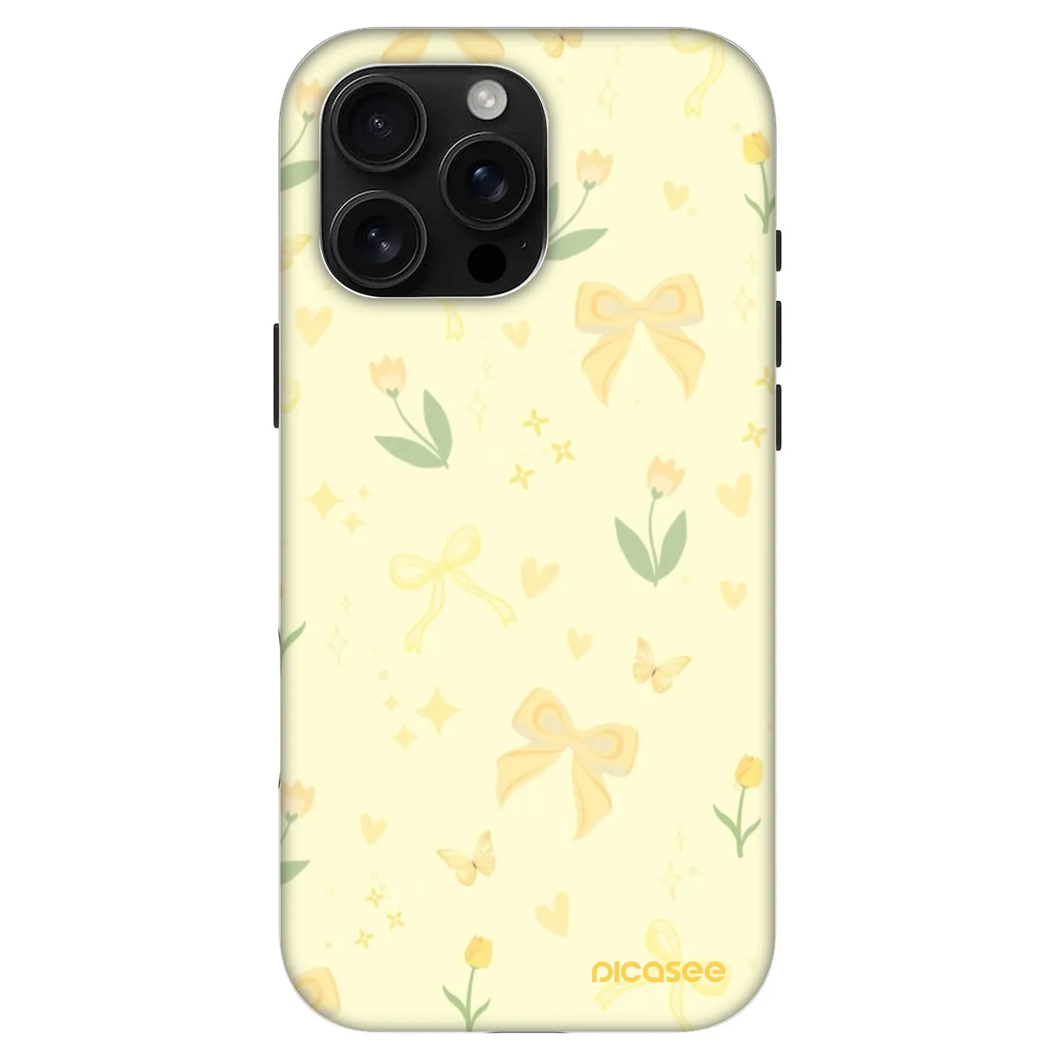 Picasee Fashion Case MagSafe za Apple iPhone 16 Pro Max - Honey Blossom