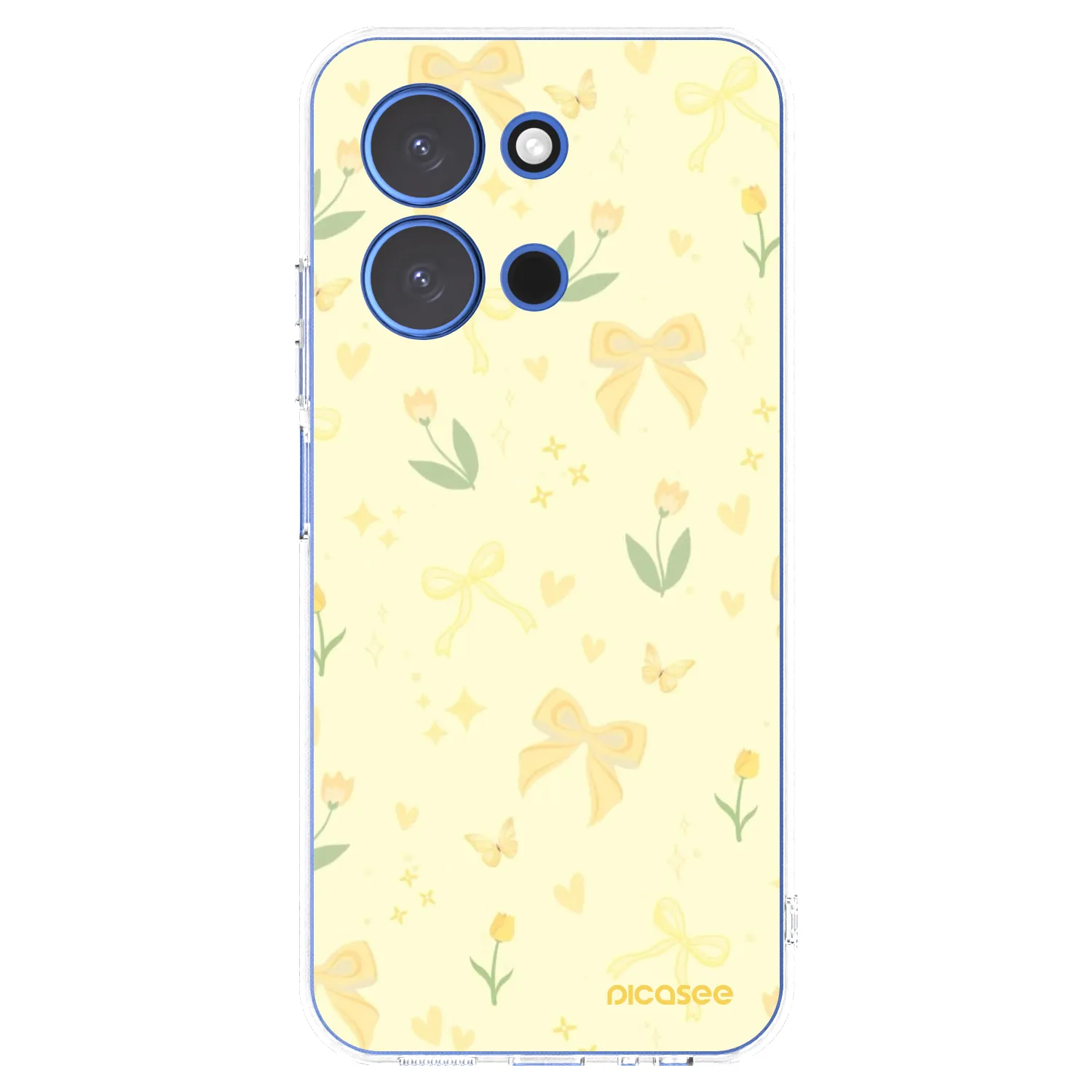 Picasee silikonska prozirna maskica za Xiaomi Redmi 15C 4G - Honey Blossom