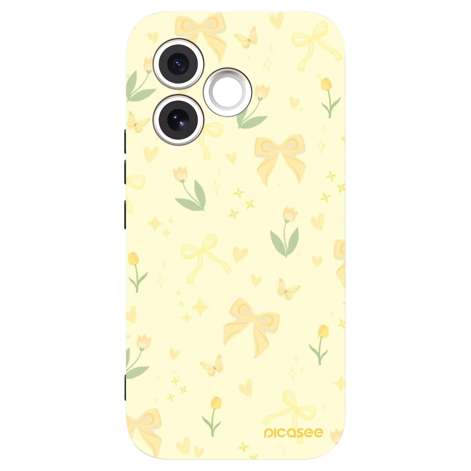Picasee crna silikonska maskica za Honor 600 Lite - Honey Blossom