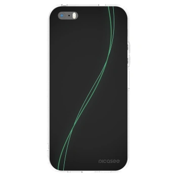 Picasee silikonska prozirna maskica za Apple iPhone 5/5S/SE - Be Different