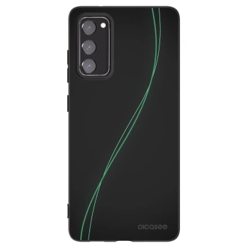 Picasee crna silikonska maskica za Samsung Galaxy S20 FE - Be Different