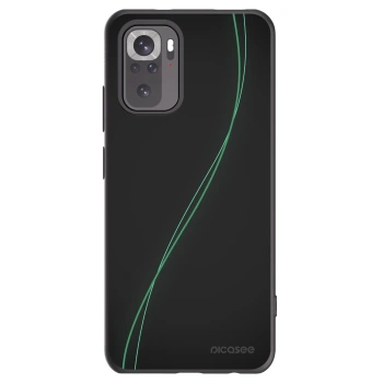 Picasee crna silikonska maskica za Xiaomi Redmi Note 10 - Be Different