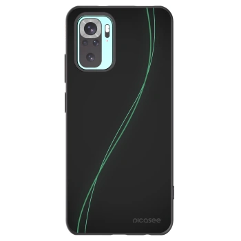 Picasee crna silikonska maskica za Xiaomi Redmi Note 10 Pro - Be Different