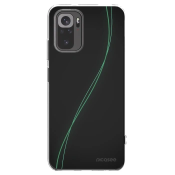 Picasee silikonska prozirna maskica za Xiaomi Redmi Note 10S - Be Different