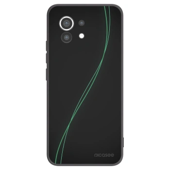 Picasee crna silikonska maskica za Xiaomi Mi 11 - Be Different