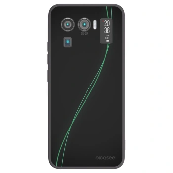 Picasee crna silikonska maskica za Xiaomi Mi 11 Ultra - Be Different
