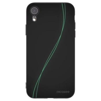 Picasee crna silikonska maskica za Apple iPhone XR - Be Different