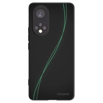 Picasee crna silikonska maskica za Honor 50 5G - Be Different