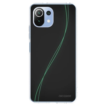 Picasee silikonska prozirna maskica za Xiaomi 11 Lite 5G NE - Be Different