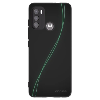 Picasee crna silikonska maskica za Motorola Moto G60 - Be Different