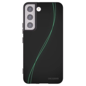 Picasee crna silikonska maskica za Samsung Galaxy S22 5G - Be Different