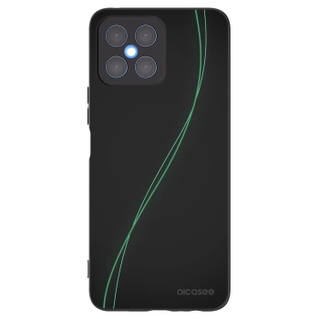 Picasee crna silikonska maskica za Honor X8 4G - Be Different