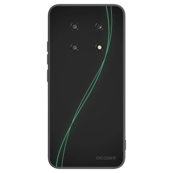 Picasee crna silikonska maskica za Honor Magic4 Lite 5G - Be Different