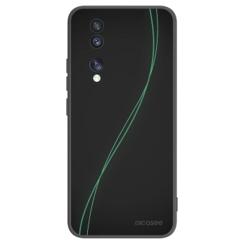 Picasee crna silikonska maskica za Honor 70 - Be Different