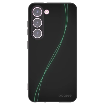 Picasee crna silikonska maskica za Samsung Galaxy S23 5G - Be Different