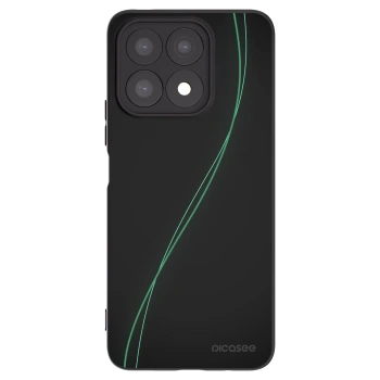 Picasee crna silikonska maskica za Honor X8a - Be Different