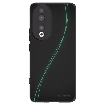 Picasee crna silikonska maskica za Honor 90 5G - Be Different