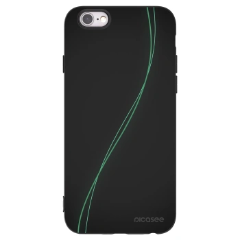 Picasee crna silikonska maskica za Apple iPhone 6/6S - Be Different