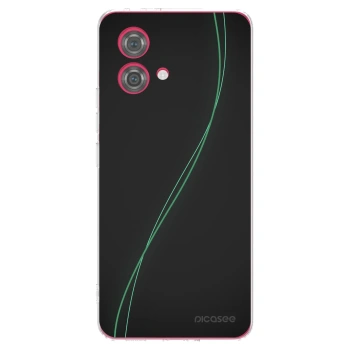 Picasee silikonska prozirna maskica za Motorola Moto G84 5G - Be Different