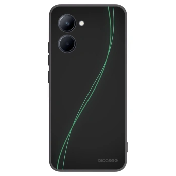Picasee crna silikonska maskica za Realme C33 (2023) - Be Different