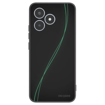 Picasee crna silikonska maskica za Realme C53 - Be Different