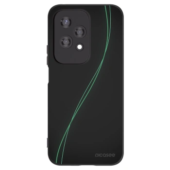 Picasee crna silikonska maskica za Honor 200 Lite - Be Different
