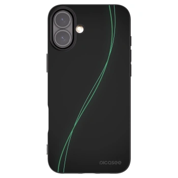 Picasee crna silikonska maskica za Apple iPhone 16 Plus - Be Different