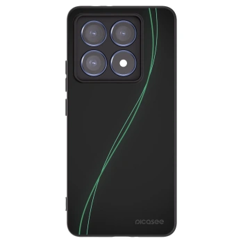 Picasee crna silikonska maskica za Xiaomi 14T Pro - Be Different
