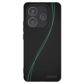 Picasee crna silikonska maskica za Xiaomi Redmi Note 14 5G - Be Different