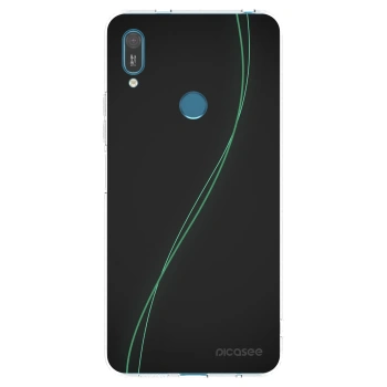 Picasee silikonska prozirna maskica za Huawei Y7 2019 - Be Different
