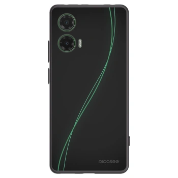 Picasee crna silikonska maskica za Motorola Moto G35 5G - Be Different