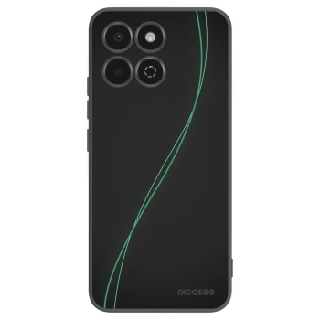 Picasee crna silikonska maskica za Honor 200 Smart 5G - Be Different