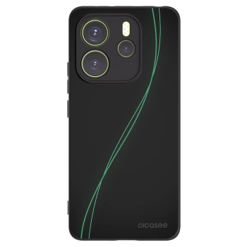 Picasee crna silikonska maskica za Xiaomi Redmi Note 14 4G - Be Different