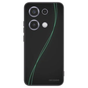 Picasee crna silikonska maskica za Xiaomi Redmi Note 14S - Be Different