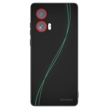 Picasee crna silikonska maskica za Motorola Edge 50 Fusion - Be Different