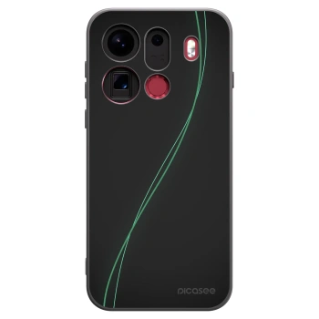 Picasee crna silikonska maskica za OPPO Find X9 Pro - Be Different