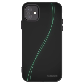 Picasee crna silikonska maskica za Apple iPhone 11 - Be Different